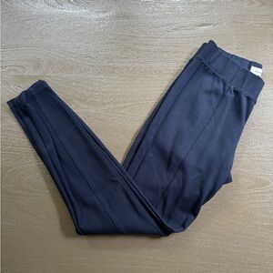 Old Navy Navy Seamed Stevie Knit Pants, size S, excellent condition